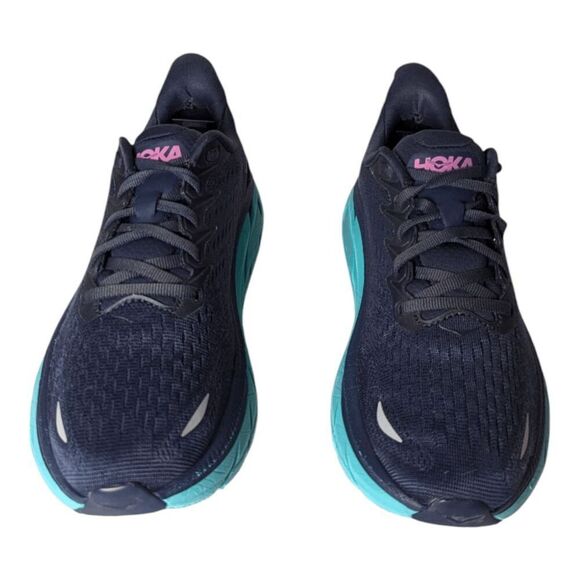 HOKA ONE ONE Clifton 8 "Outer Space Atlantis" Running Shoes Size 7.5B - Picture 4 of 16